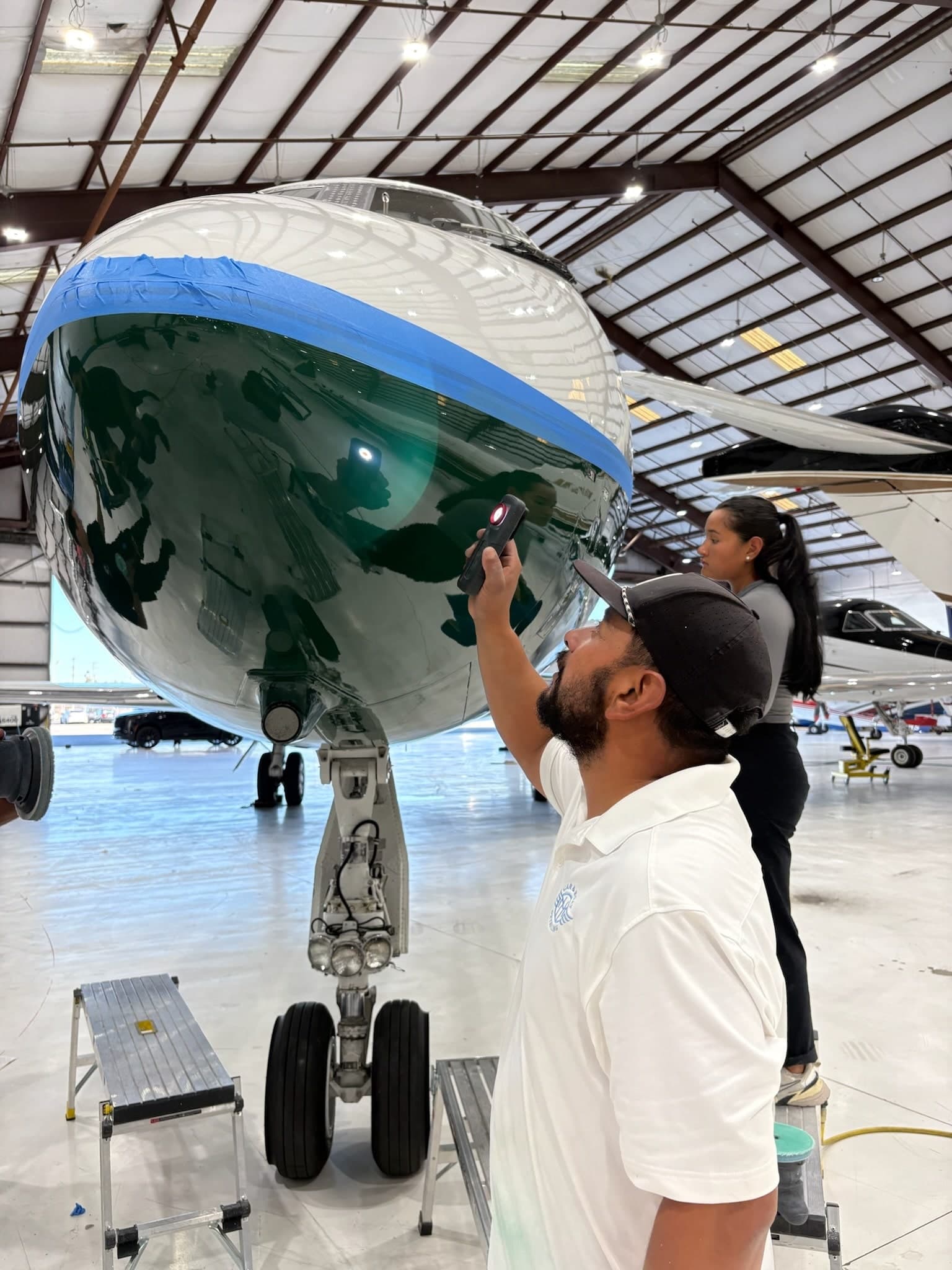 HM Car and Boat Detailing crew